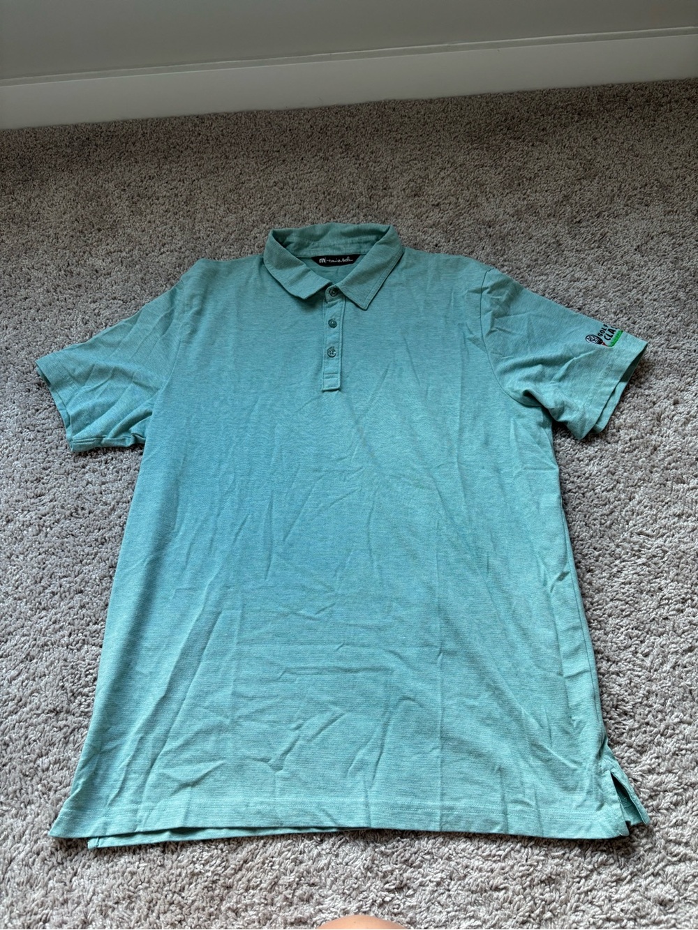Travis Mathew Men’s Mint Green Polo
